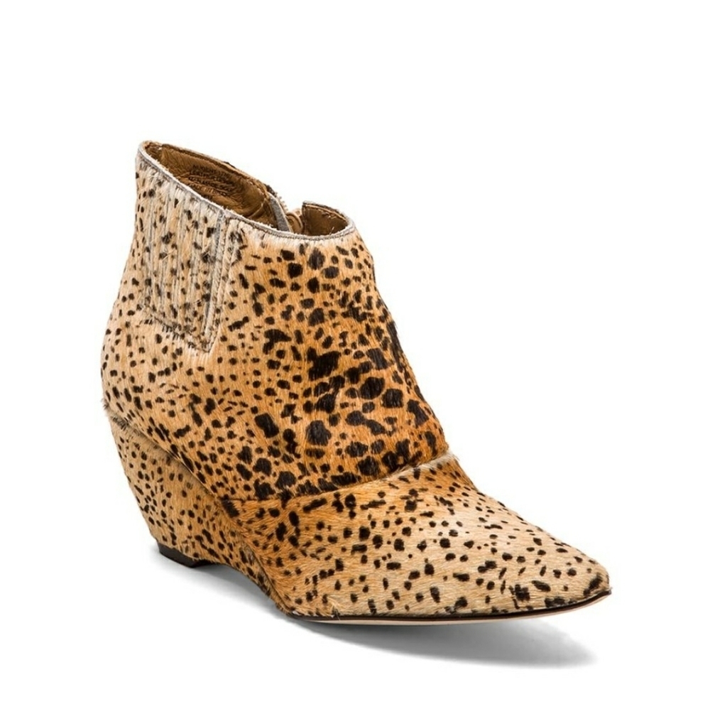 Matisse Nugent Wedge Bootie with Cow